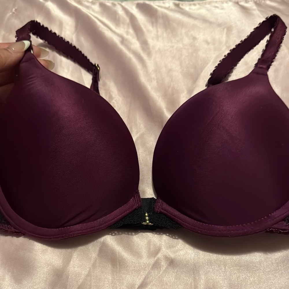 Elegant Purple double push up Bra